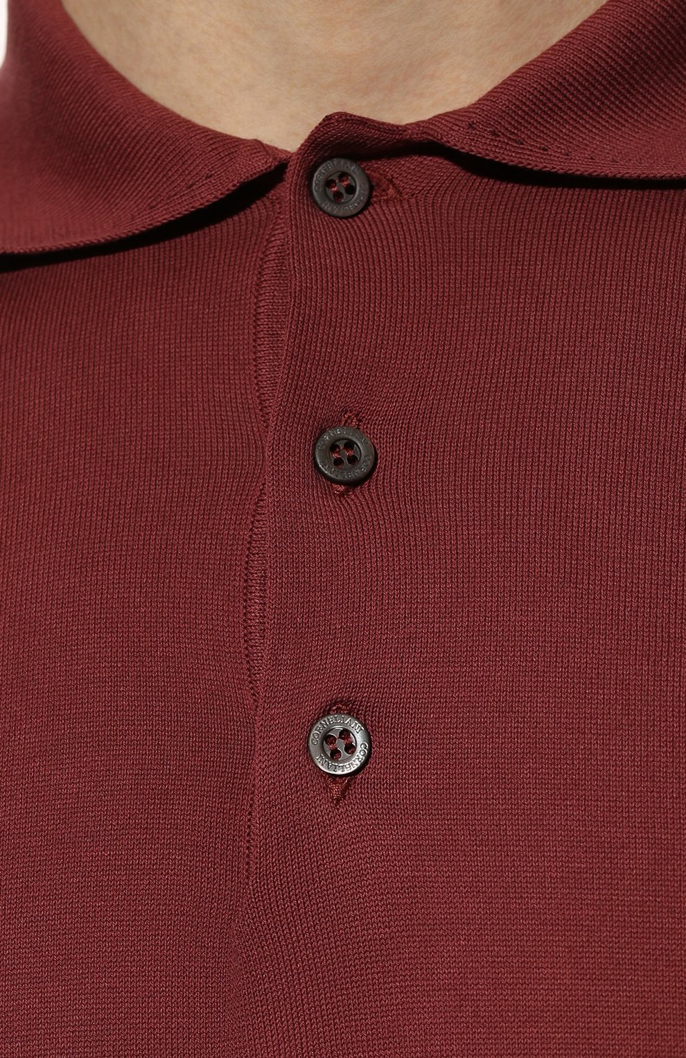 Хлопковое поло CORNELIANI, арт. 89M582-2125136/00, фото 5