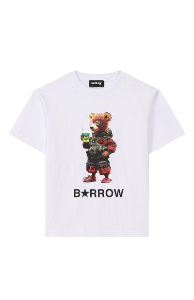 Хлопковая футболка BARROW, арт. S6BKJUTH065