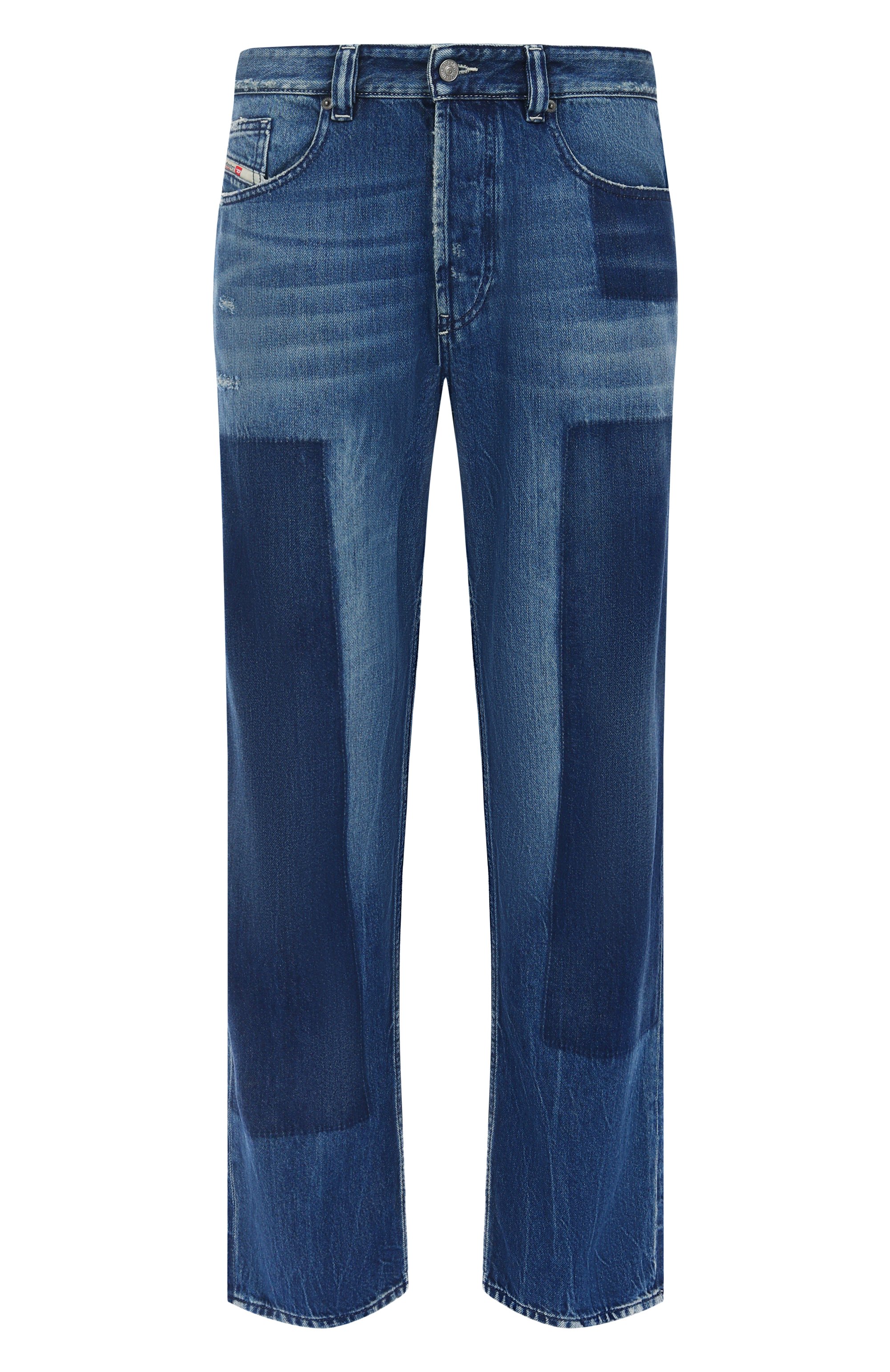 Джинсы 2024 d-macs DIESEL синего цвета по цене 33850 руб., арт. A18974/09M52, фото 1 Джинсы 2024 d-macs DIESEL, арт. A18974/09M52, фото 1