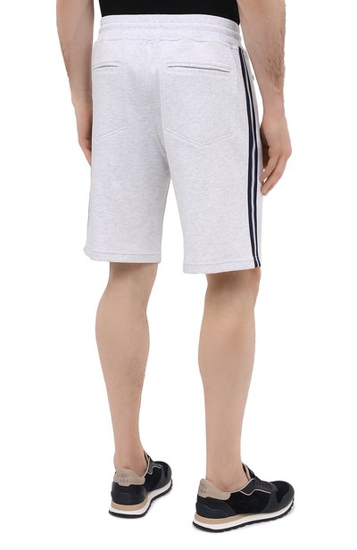 Хлопковые шорты BRUNELLO CUCINELLI, арт. M0T353277G, фото 4