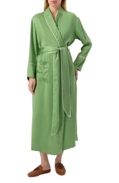 Шелковый халат KLEED LOUNGEWEAR, арт. R0LLER R0BE, фото 1