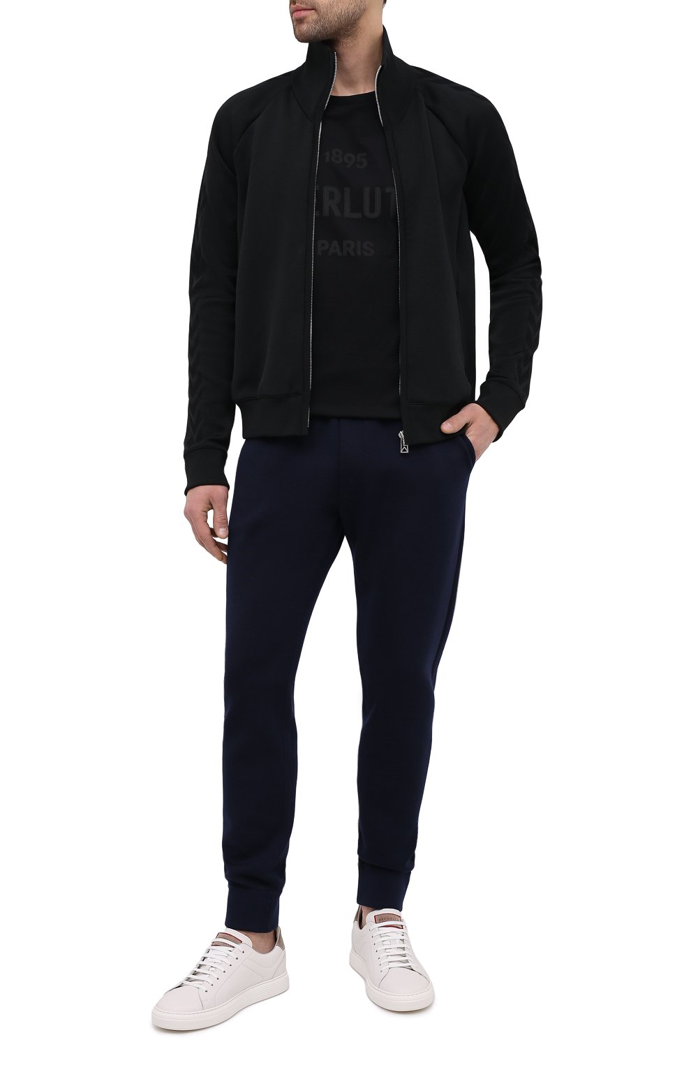 Хлопковый лонгслив BERLUTI, арт. R19JRL52-002, фото 2