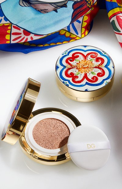 Кушон с эффектом сияния solar glow spf 50, 310 caramel (11.5ml) DOLCE & GABBANA, арт. 30700451DG, фото 4