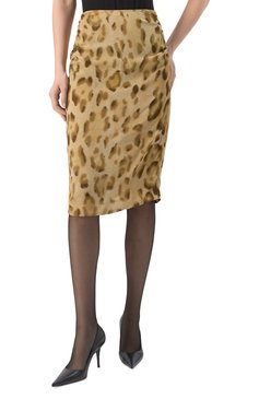 Шелковая юбка CELINE, арт. 2J534794T 02BZ, фото 3