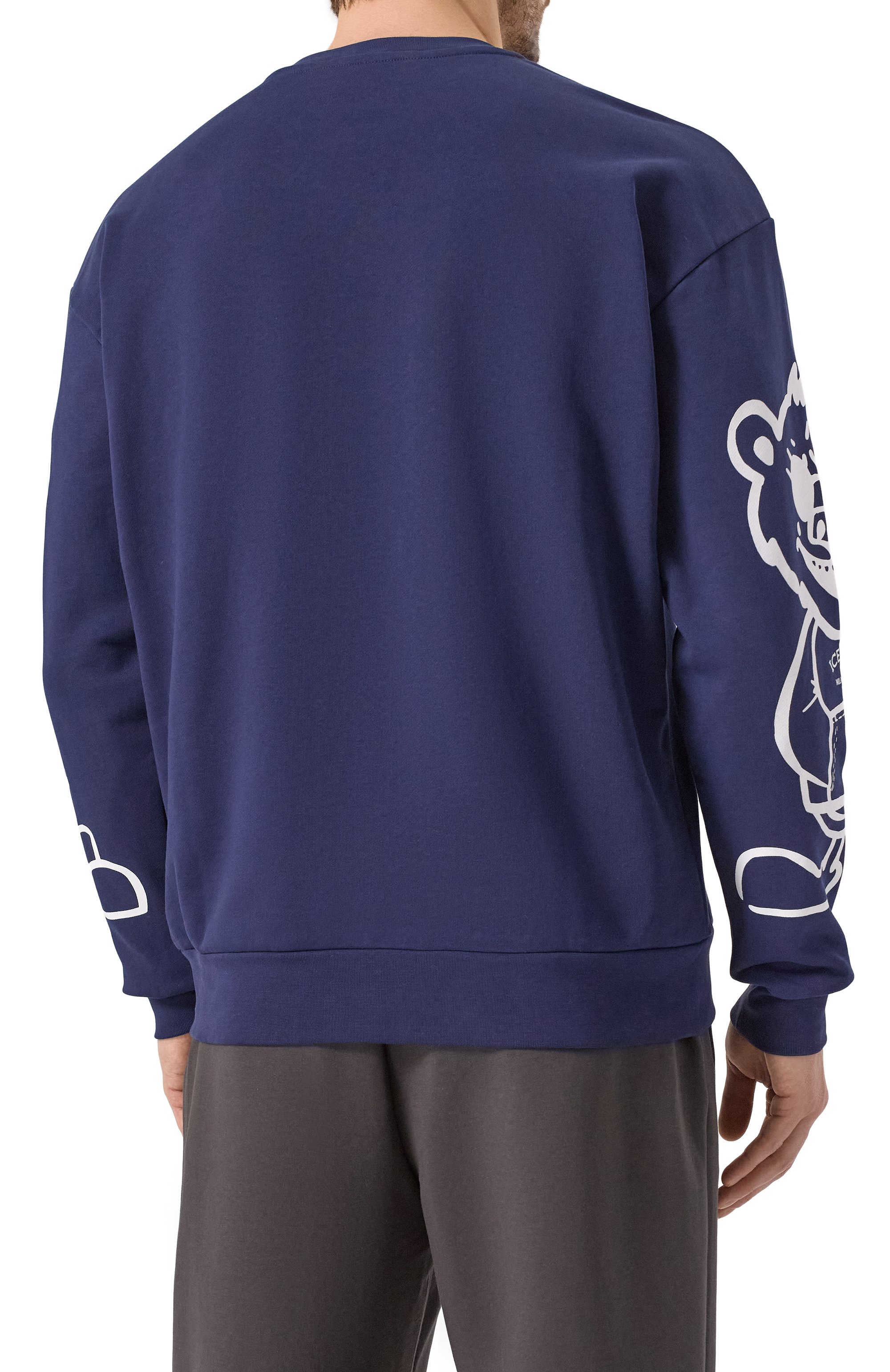 Хлопковый свитшот ICEBERG, арт. E053/6341, фото 4