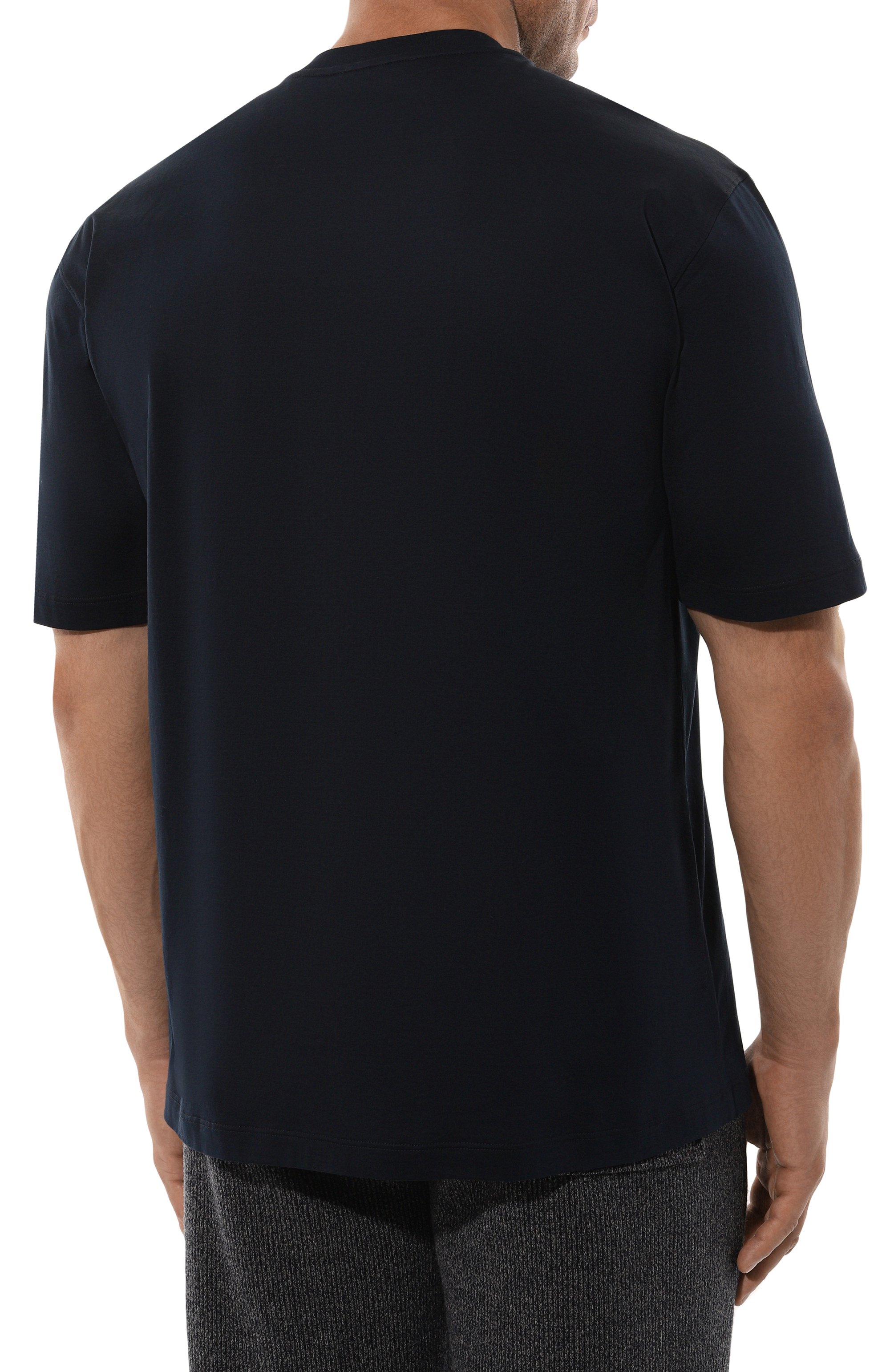 Хлопковая футболка ZILLI, арт. TSR001M0110VFST00/62, фото 4