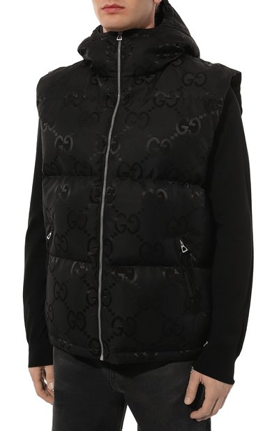Пуховый жилет jumbo gg GUCCI, арт. 698715/Z8A2S, фото 3