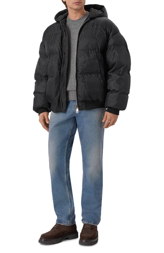 Пуховик Balmain FH0TP162/XB11 Чёрный  FH0TP162/XB11 Фото 2