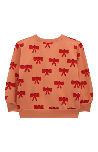 Хлопковый свитшот TINYCOTTONS оранжевого цвета по цене 14150 руб., арт. AW23-070, фото 2 Хлопковый свитшот TINYCOTTONS, арт. AW23-070, фото 2