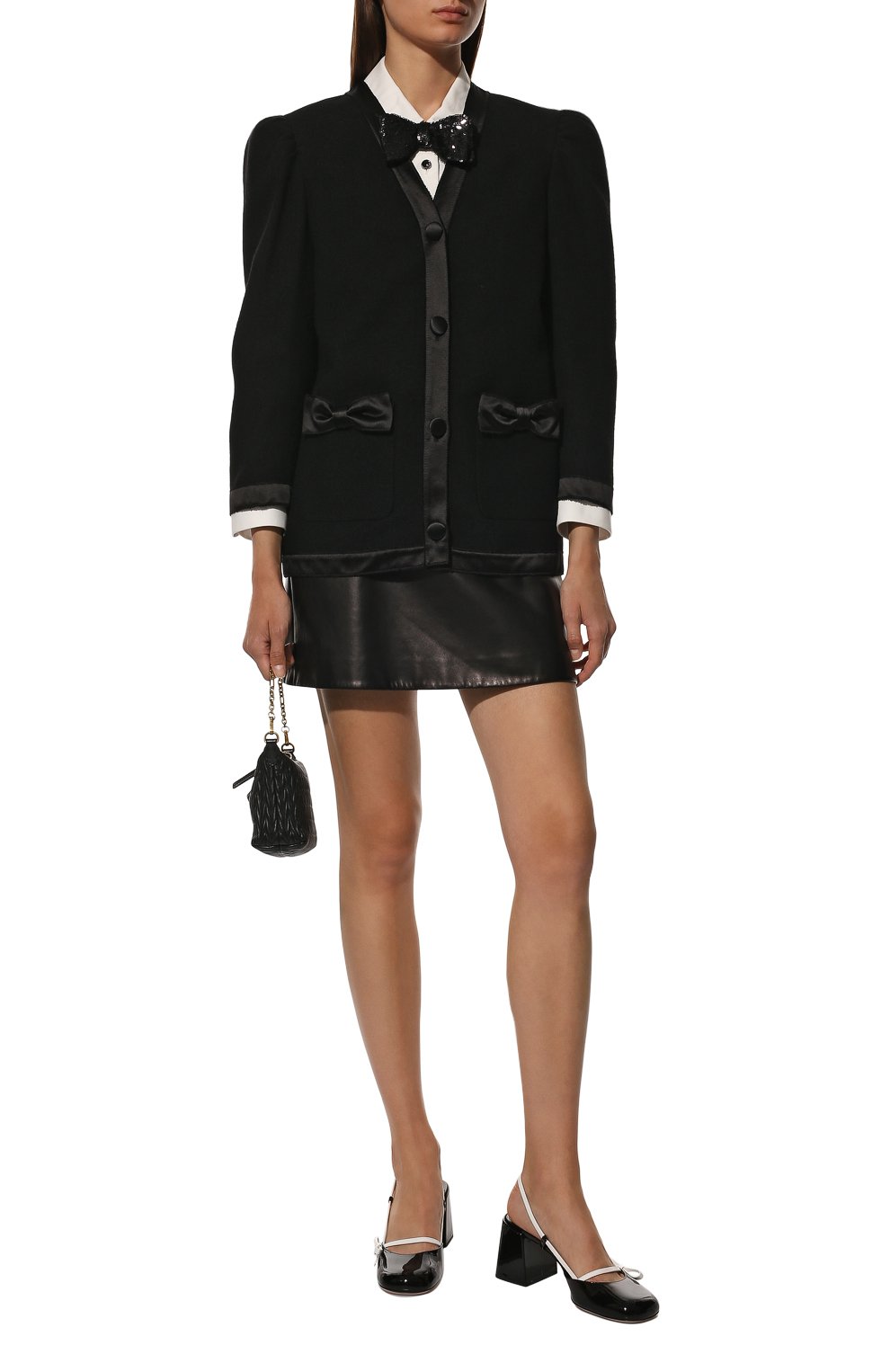 Жакет из шерсти и шелка MIU MIU, арт. MH1690-GWV-F0002, фото 2