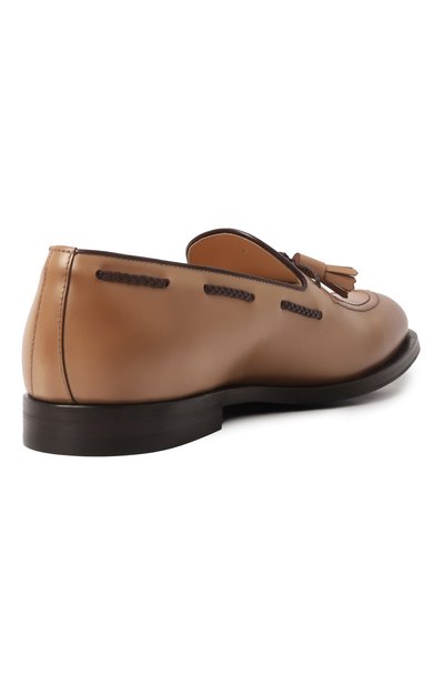 Кожаные лоферы BRUNELLO CUCINELLI, арт. MZUFAPU713, фото 5