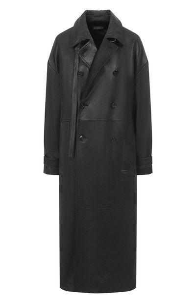 Женский кожаный тренч ANN DEMEULEMEESTER, арт. B0013109/LT038