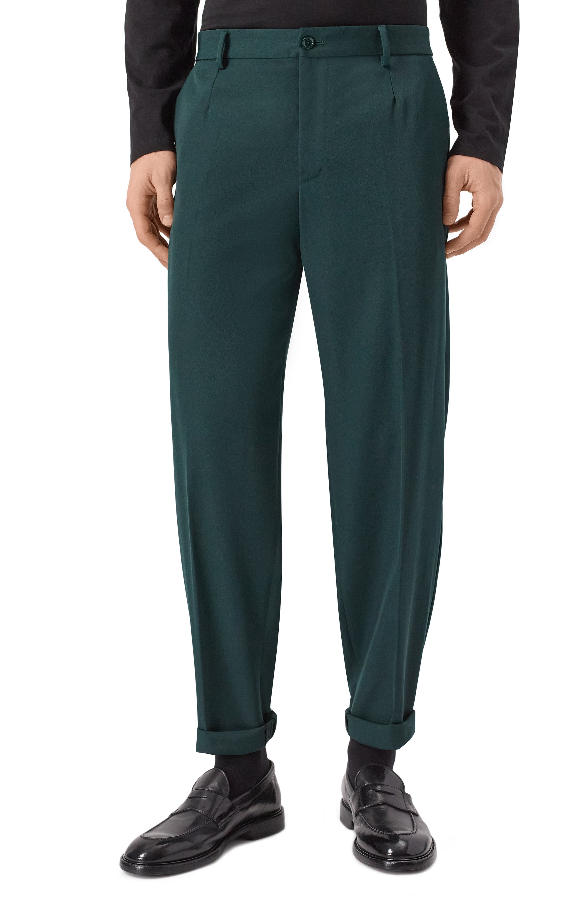 Шерстяные брюки DOLCE & GABBANA, арт. GP11XT/FU20W, фото 3