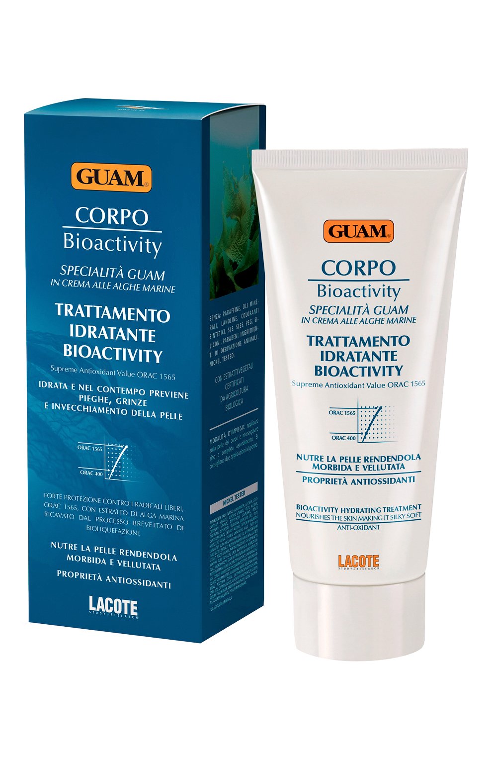 Увлажняющий биоактивный крем для тела corpo (200ml) GUAM, арт. 8025021140742, фото 1