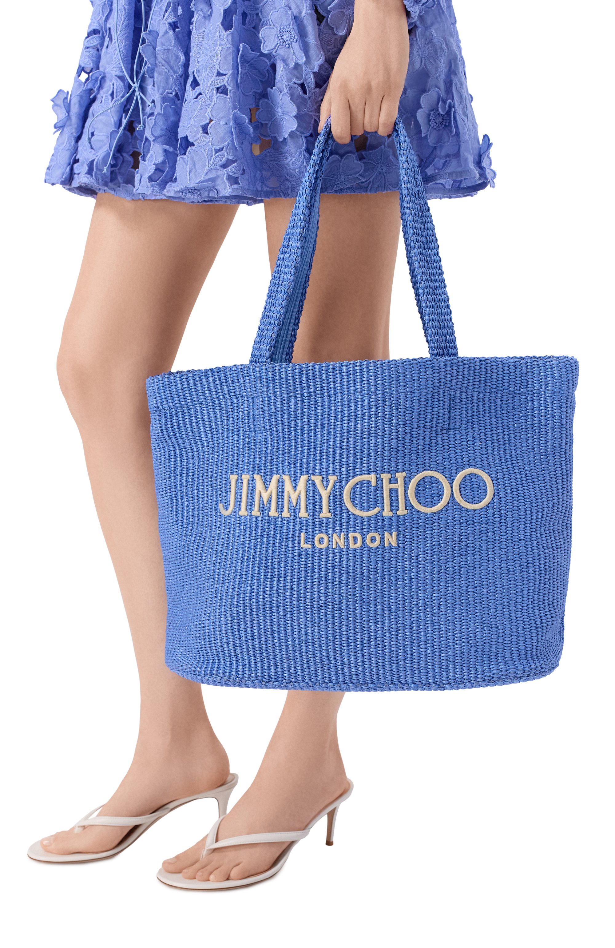 Сумка-тоут beach JIMMY CHOO, арт. BEACHT0TEEWJYN, фото 2