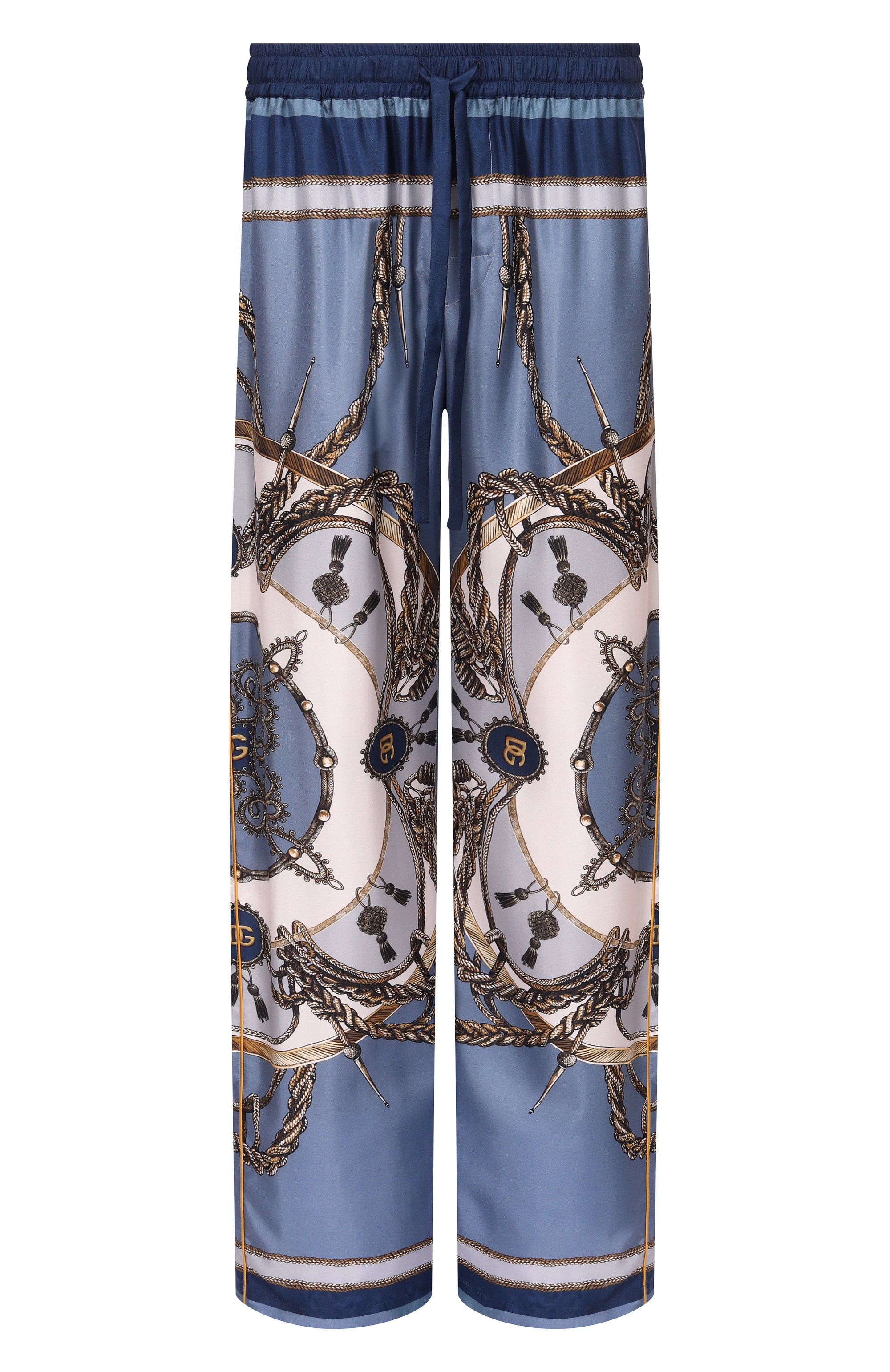 Шелковые домашние брюки DOLCE & GABBANA, арт. GVRMAT/HI12B, фото 1