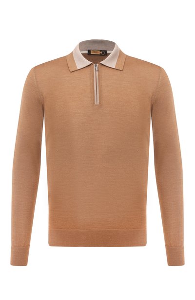 Мужская поло из кашемира и шелка ZILLI, арт. KZP001M0330VBJ000