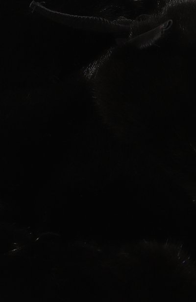 Меховая шапка-ушанка из норки VICTORIA KUSENKOVA черного цвета по цене 103400 руб., арт. 332800002126, фото 3 Меховая шапка-ушанка из норки VICTORIA KUSENKOVA, арт. 332800002126, фото 3