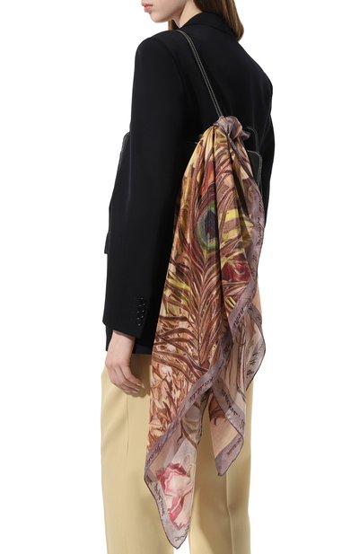 Шелковый платок брабантские кружева GOURJI, арт. T23BRK7R, фото 5