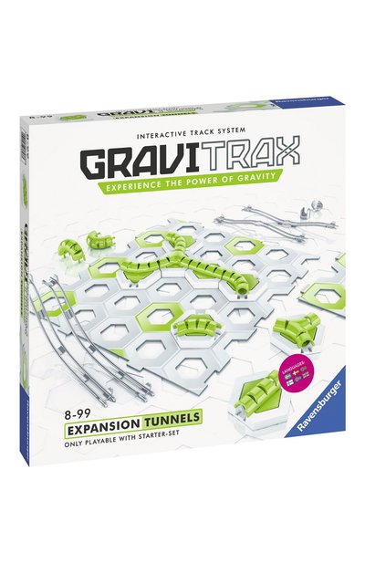 Допнабор к конструктору gravitrax туннели RAVENSBURGER, арт. 27623