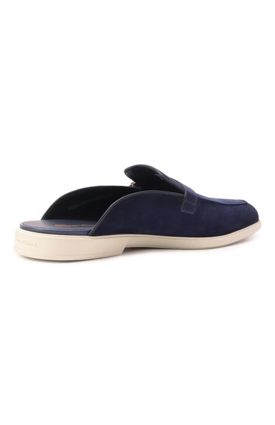 Замшевые сабо malibu SANTONI, арт. MGAG19007TICMEAA, фото 5