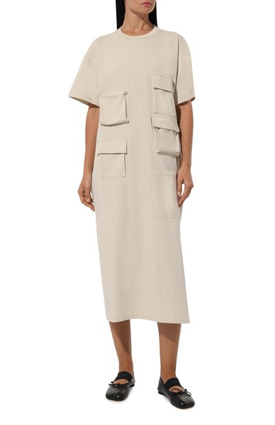 Хлопковое платье MM6, арт. S52DD0047/S24311, фото 3