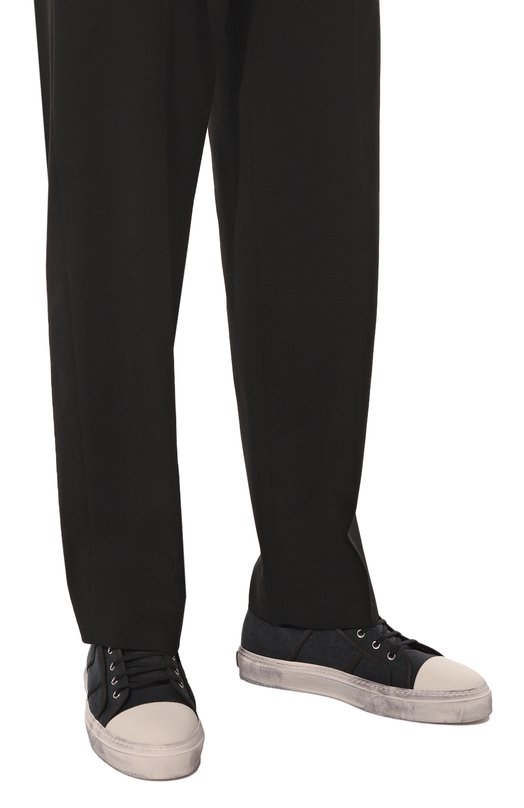 Комбинированные кеды Dolce & Gabbana CS2195/AK482 Синий  CS2195/AK482 Фото 3