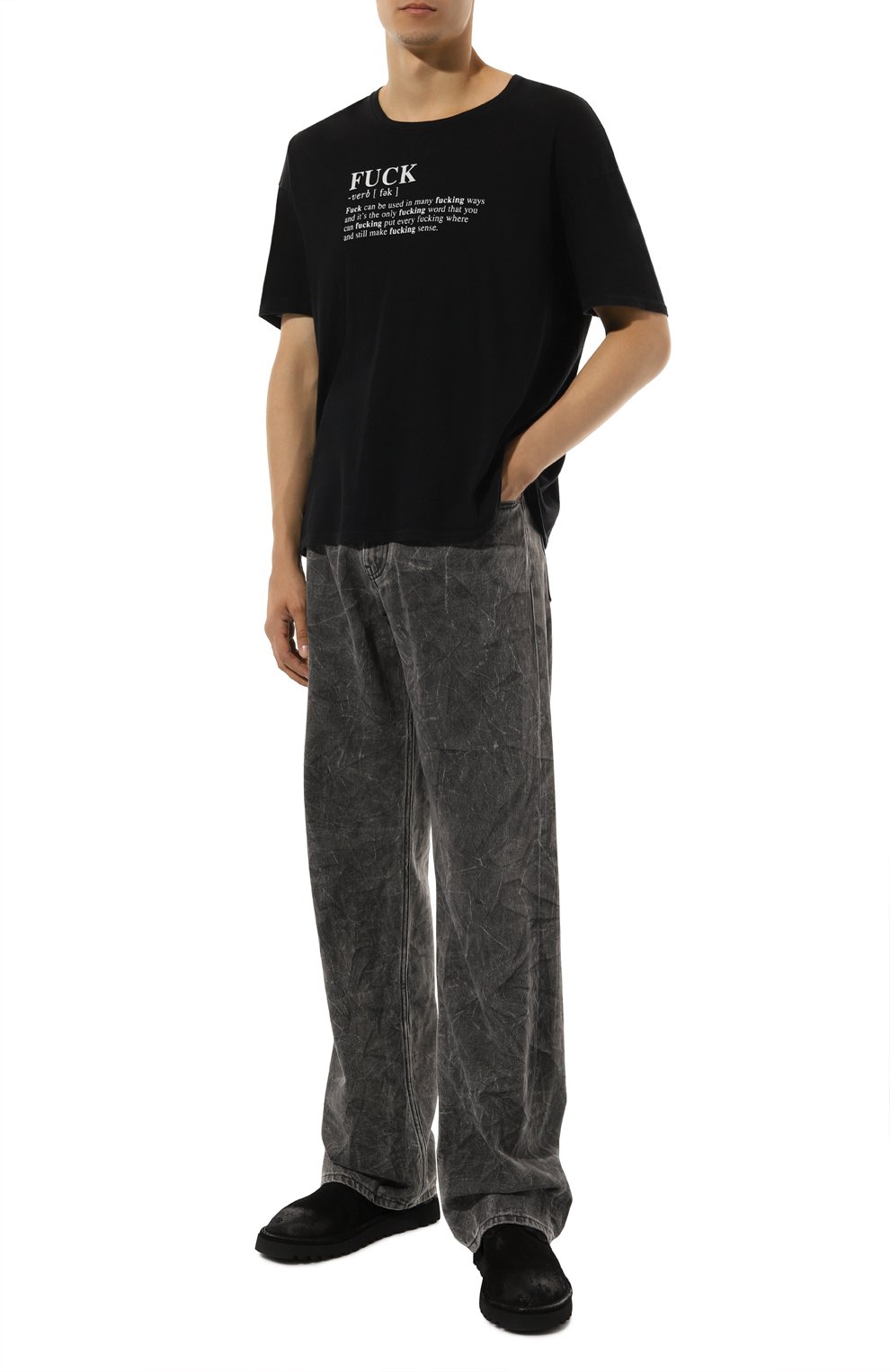 Футболка из хлопка и кашемира R13, арт. R13WK141-K115A, фото 2