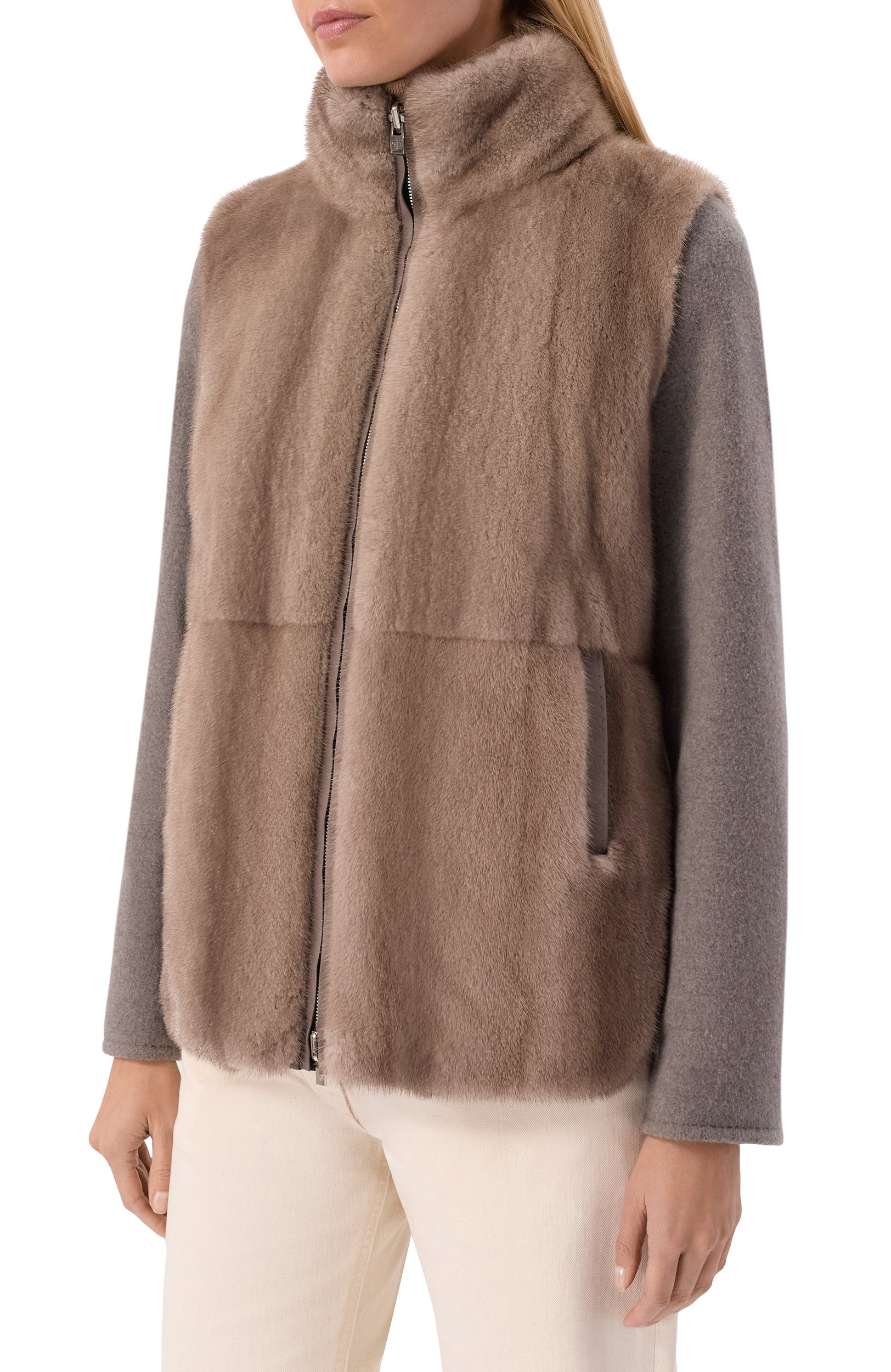 Двусторонняя куртка из норки LORO PIANA, арт. FAF3988, фото 3