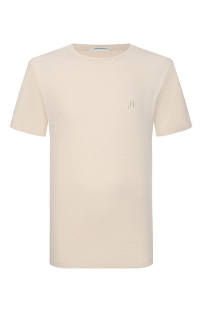 Мужская футболка из хлопка и льна HINNOMINATE, арт. HMABM01505