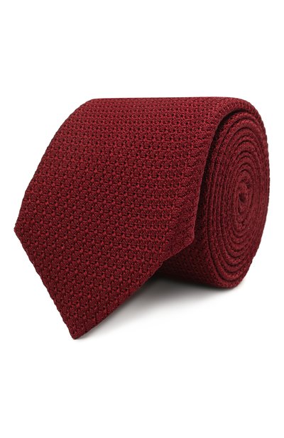 Мужской шелковый галстук CORNELIANI, арт. 87U306-1120302/00