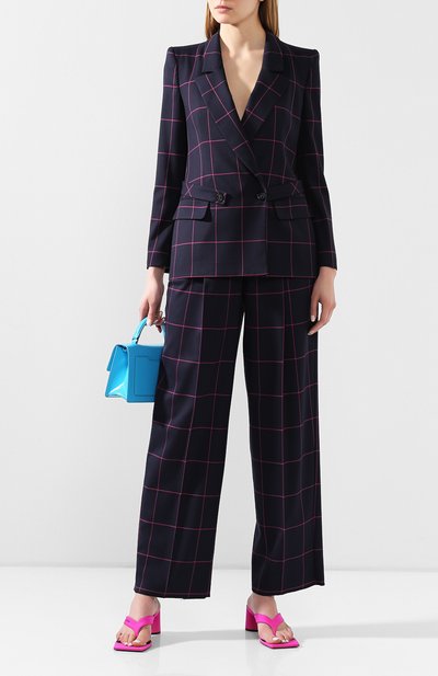 Брюки EMPORIO ARMANI синего цвета по цене 44750 руб., арт. 5NP22T/52103, фото 2 Брюки EMPORIO ARMANI, арт. 5NP22T/52103, фото 2