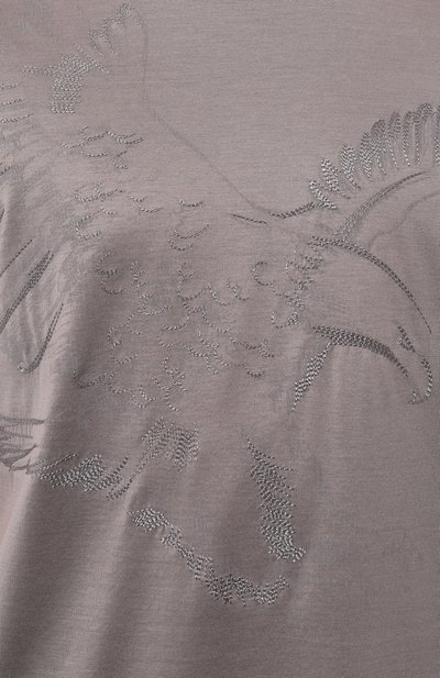 Футболка из лиоцелла и хлопка EMPORIO ARMANI, арт. 6D1TF2/1J0SZ, фото 5