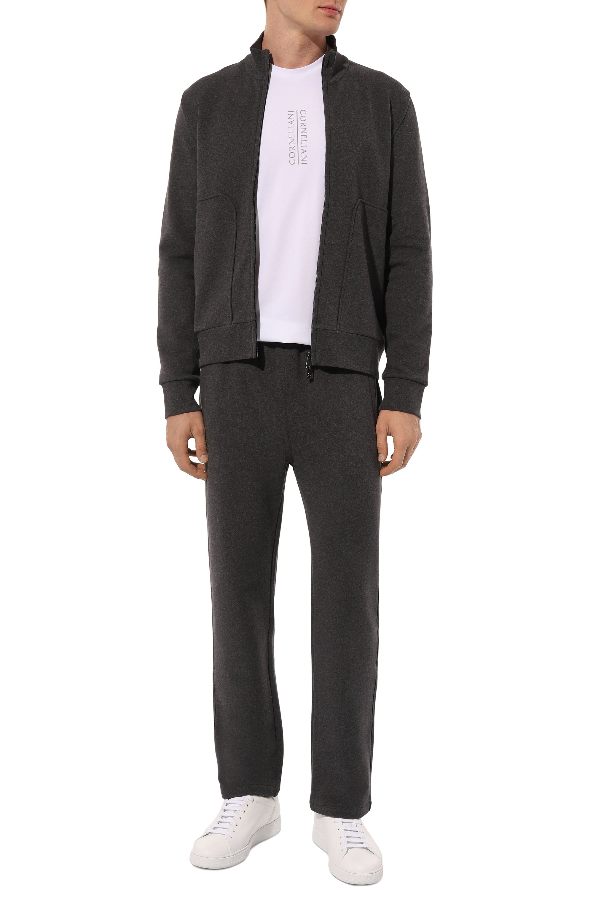 Хлопковые брюки CORNELIANI, арт. 94G561-9425006, фото 2