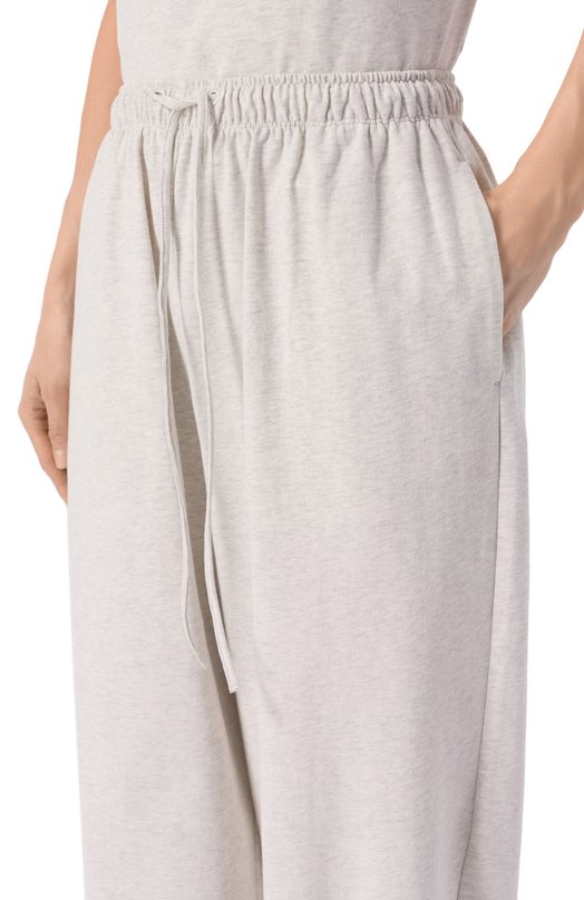 Хлопковые брюки 12 STOREEZ 136654 Серый  136654 Фото 5