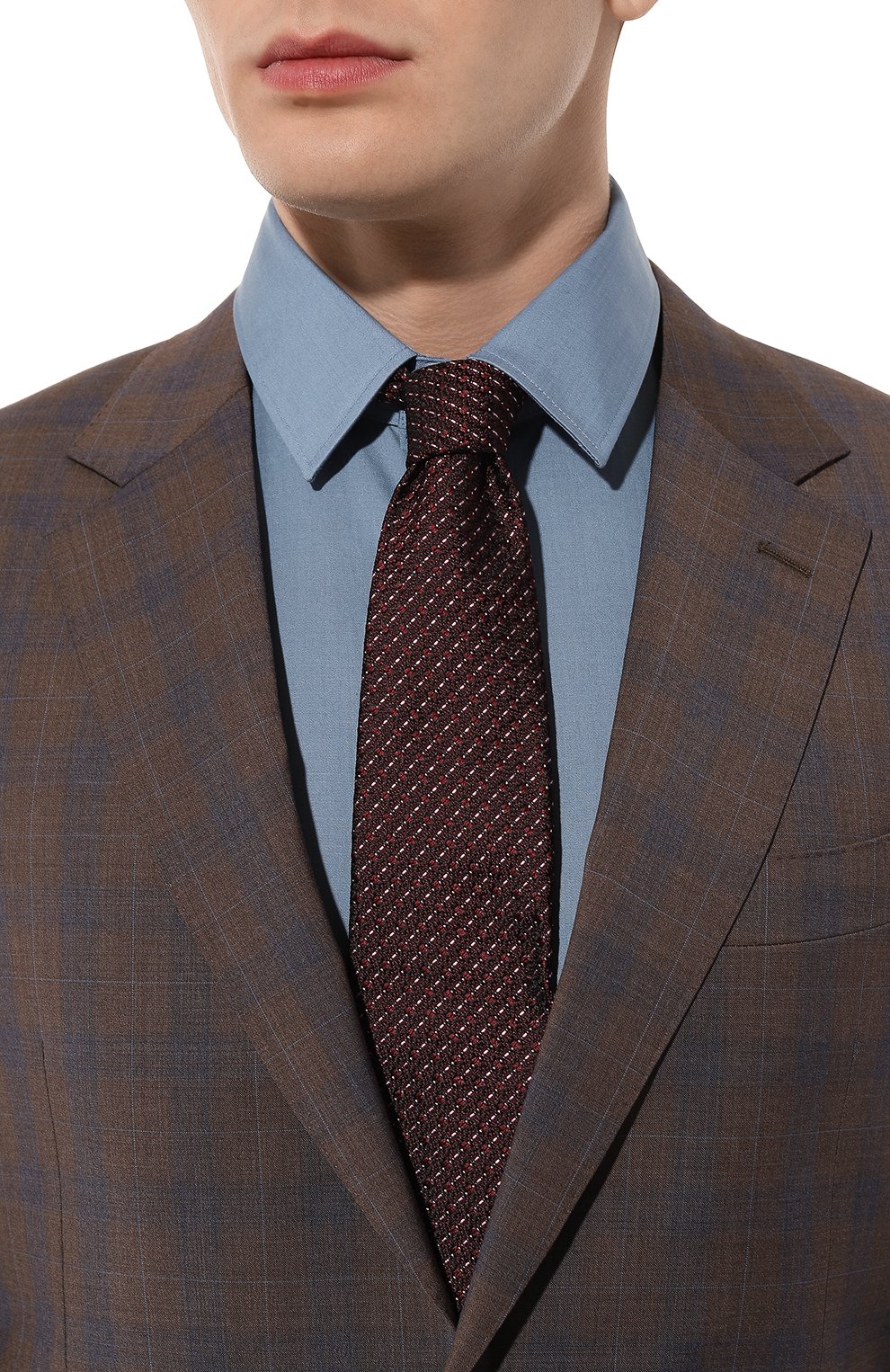 Шелковый галстук ZEGNA, арт. 1P8/Z8D31TA8, фото 2