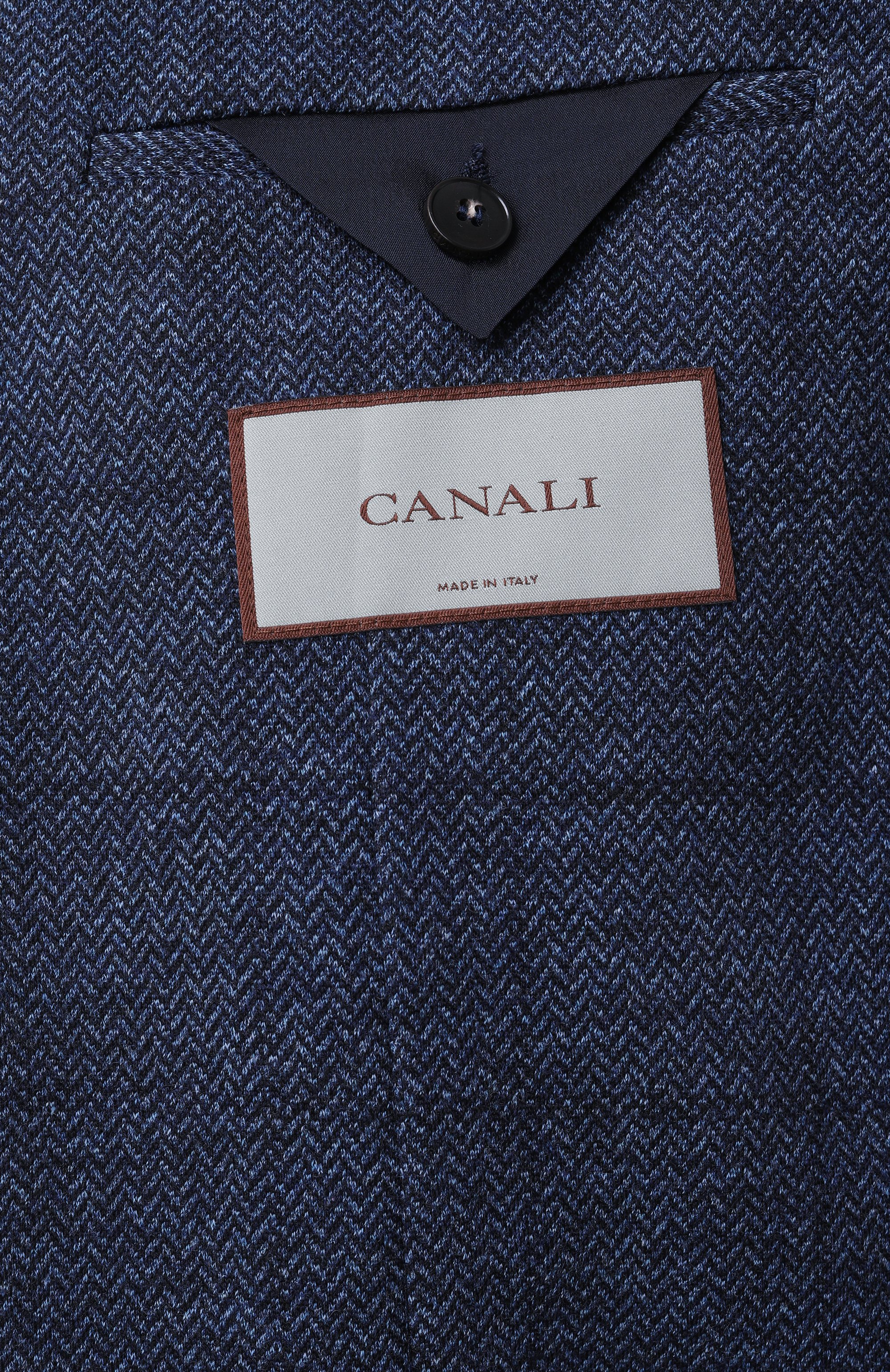 Пиджак из шерсти и хлопка CANALI, арт. J0147/JJ02554, фото 9