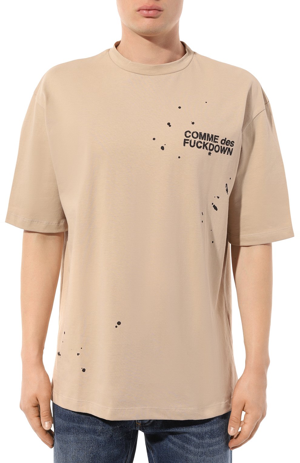Хлопковая футболка COMME DES FUCKDOWN, арт. CDFD3167, фото 3