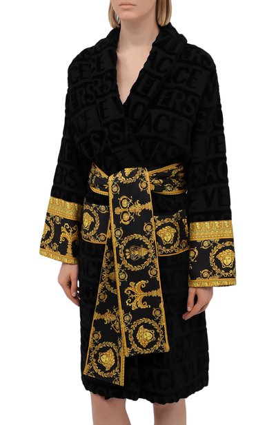 Хлопковый халат VERSACE, арт. ZACJ00008/ZC0SP052, фото 3
