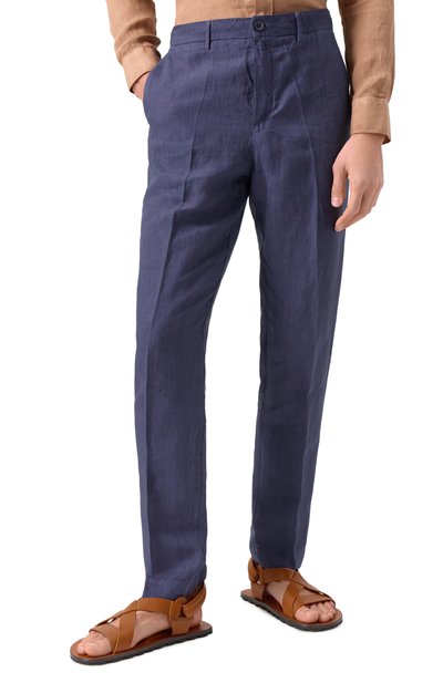 Льняные брюки 120% LINO, арт. 32ALIM2411/0253/S00, фото 3