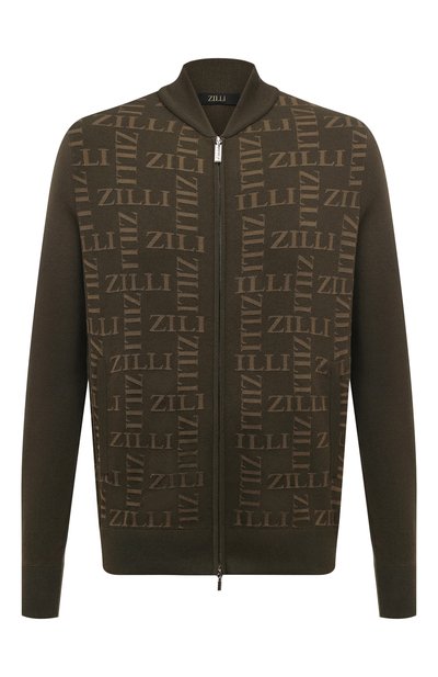 Мужской кардиган из шелка и хлопка ZILLI, арт. JSS008M0147VZCP00