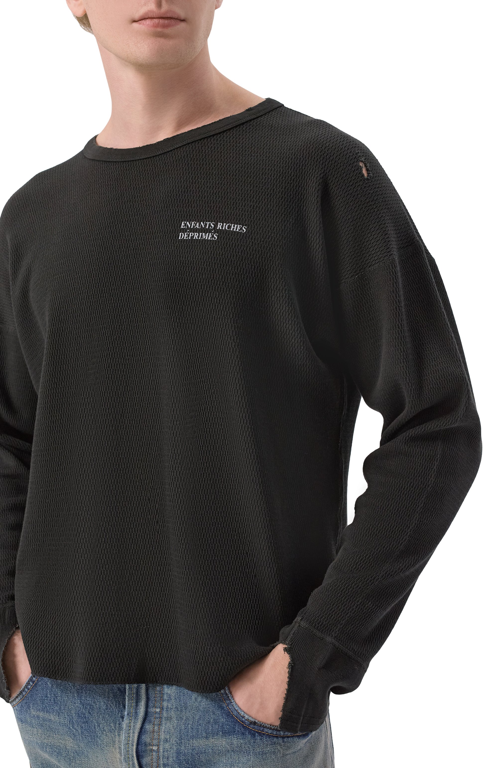 Хлопковый лонгслив ENFANTS RICHES DEPRIMES, арт. 010-897/C0TT0N, фото 5