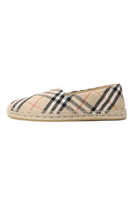 Текстильные эспадрильи Mews Burberry 8109235 Бежевый  8109235 Фото 4
