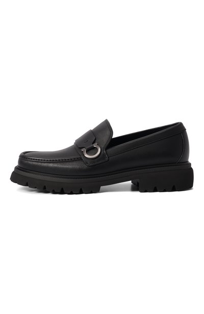 Кожаные лоферы bleecker FERRAGAMO черного цвета по цене 122000 руб., арт. 029966/784452, фото 3 Кожаные лоферы bleecker FERRAGAMO, арт. 029966/784452, фото 3