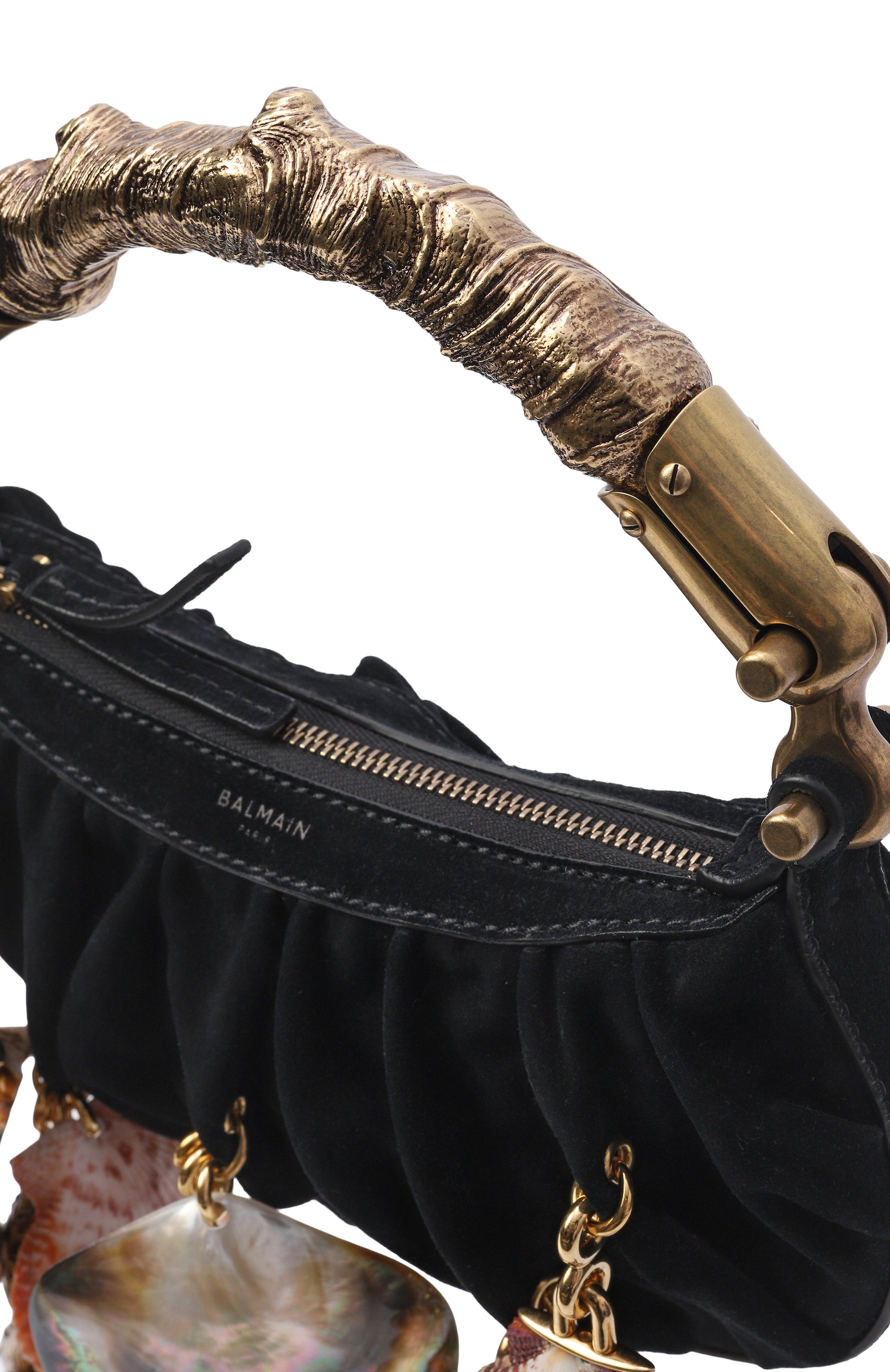 Сумка ébène mini BALMAIN черного цвета по цене 485000 руб., арт. GN0BS027/LVHC, фото 6 Сумка ébène mini BALMAIN, арт. GN0BS027/LVHC, фото 6