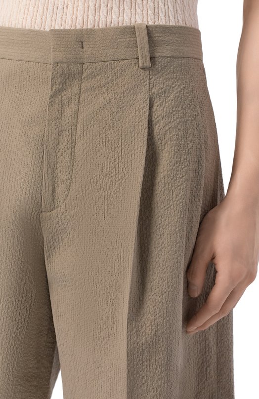 Хлопковые шорты MVST M26.2PM.T018/F133 SEERSUCKER Зелёный  M26.2PM.T018/F133 SEERSUCKER Фото 5