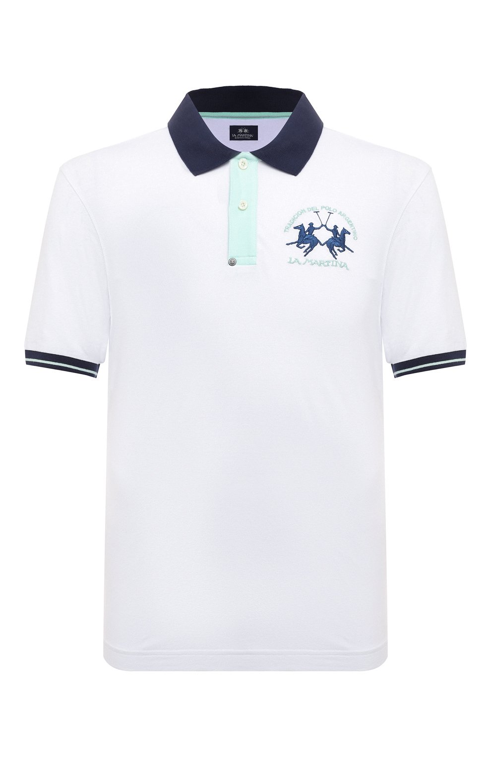 Хлопковое поло LA MARTINA, арт. YMP005/PK001, фото 1