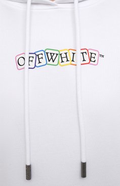 Хлопковое худи OFF-WHITE, арт. 0WBB035S21JER003, фото 1