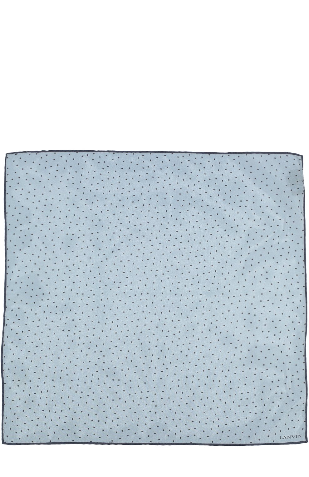 Шелковый платок с принтом LANVIN серого цвета по цене 6935 руб., арт. 3715/HANDKERCHIEF, фото 2 Шелковый платок с принтом LANVIN, арт. 3715/HANDKERCHIEF, фото 2