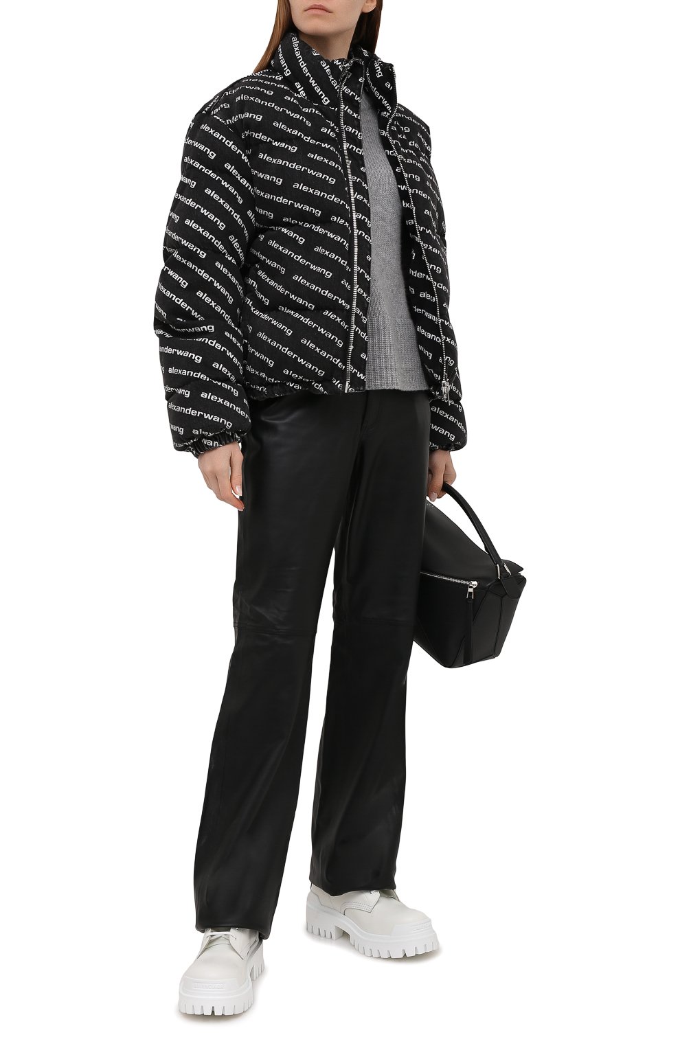 Джинсовый пуховик ALEXANDER WANG, арт. 4DC1212885, фото 2